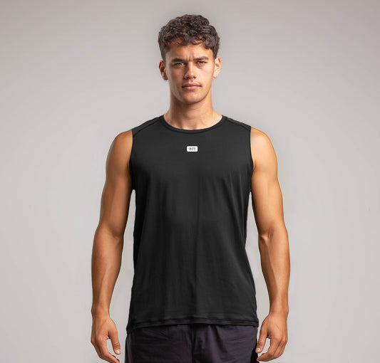Performance Tech Tank Men's - BLACK