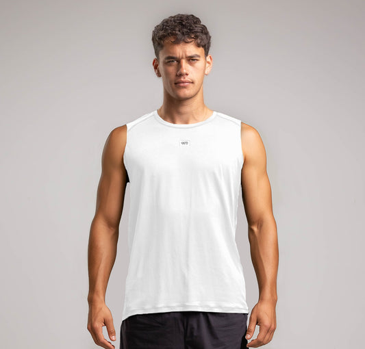 Performance Tech Tank Men's - WHITE