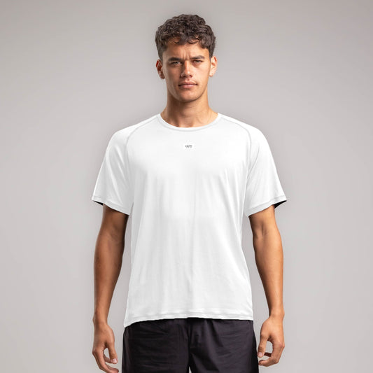 Performance Tech Tee Men's Slim Fit - WHITE