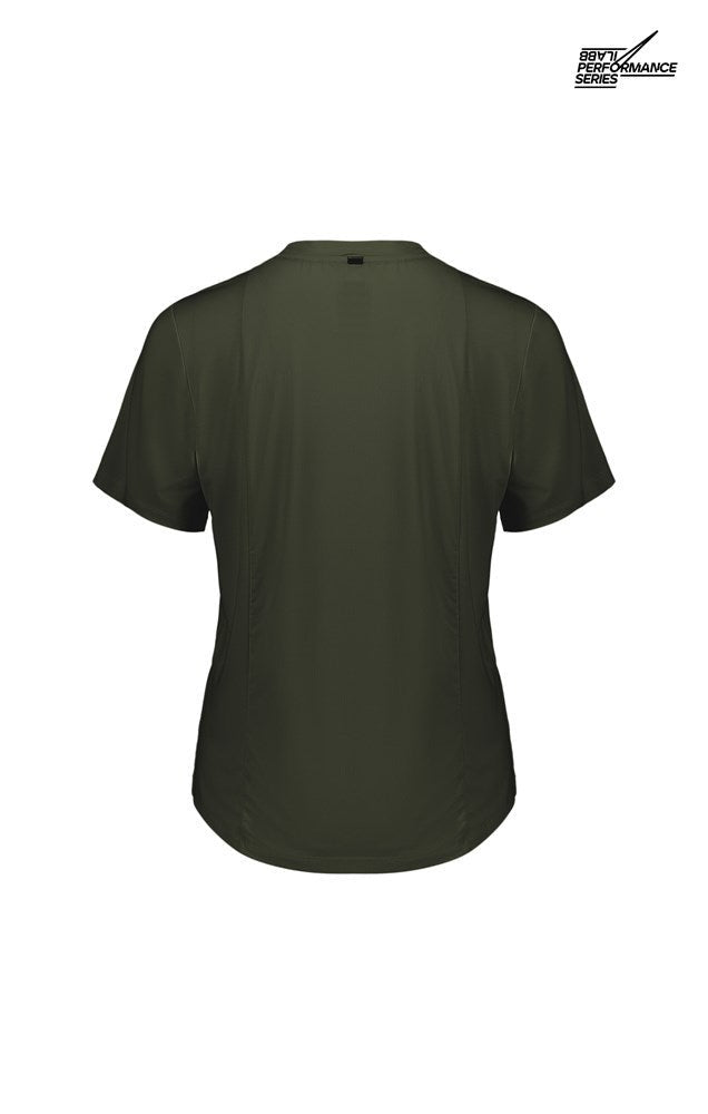 Women's Lomond Tee | Capsize - Army Green - ilabb Canada