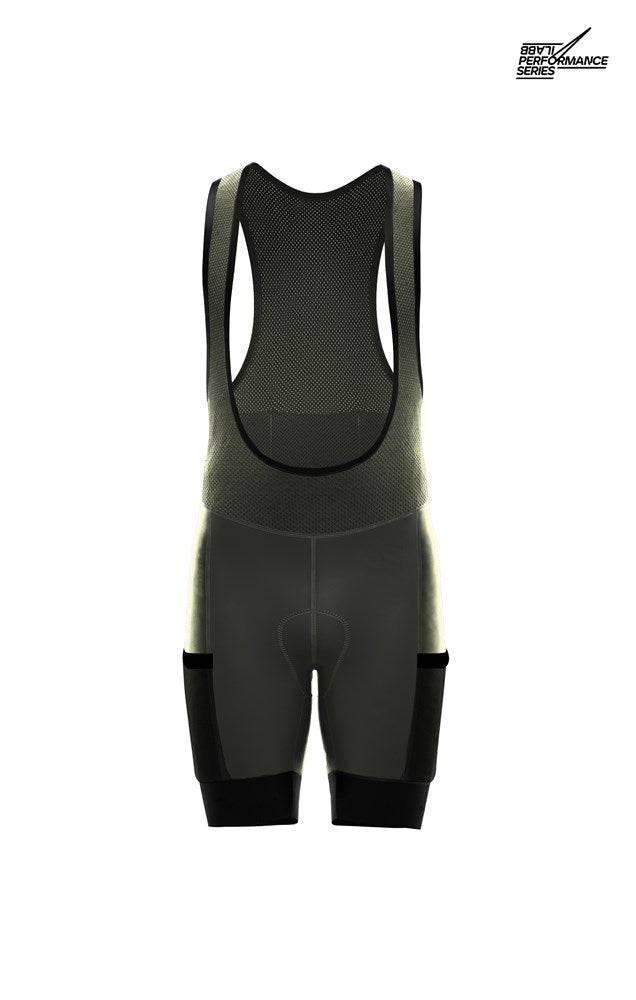 Women's Detour Cargo Bib Short - Army Green - ilabb Canada