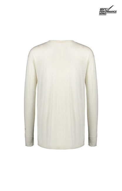 Men's Merino Long Sleeve Tee - Off White - ilabb Canada