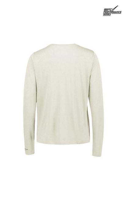 Women's Merino Long Sleeve Tee | Capsize - Off White - ilabb Canada