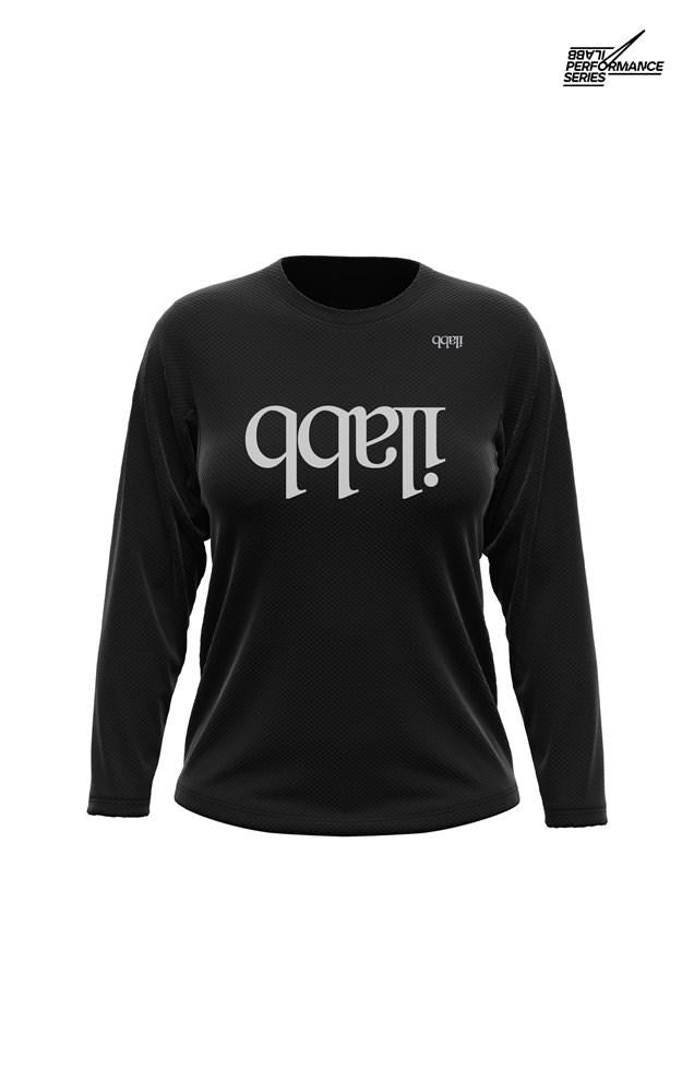 Women's Traverse Capsize Long Sleeve Jersey - Black - ilabb Canada